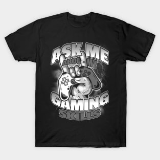 Retro Gaming Videogamer Outfit Vintage Oldschool Design T-Shirt